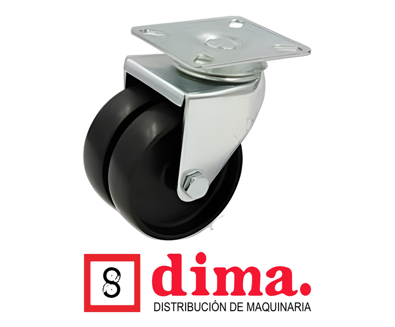 rodo-doble-rueda-hule-solido-negro-150-lb-dima