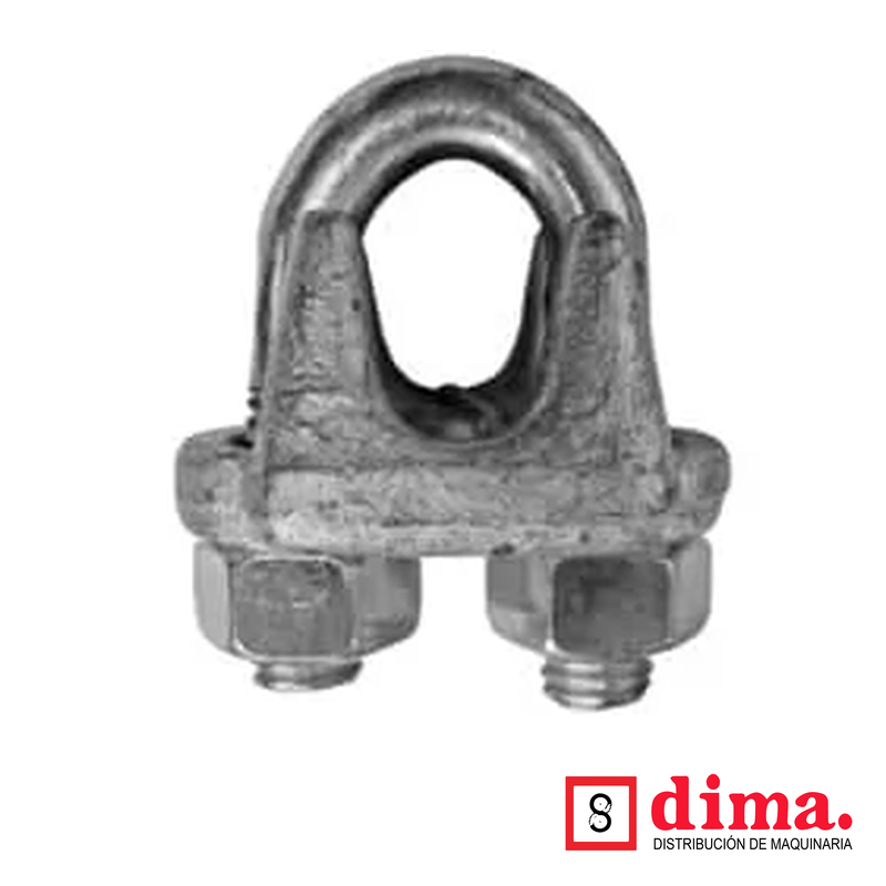 Prensa cable (chucho) forjado de hierro galvanizado